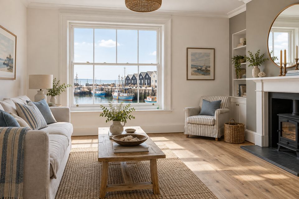 A bright empty bedroom freshly decorated and ready for a new tenant (illustrative)